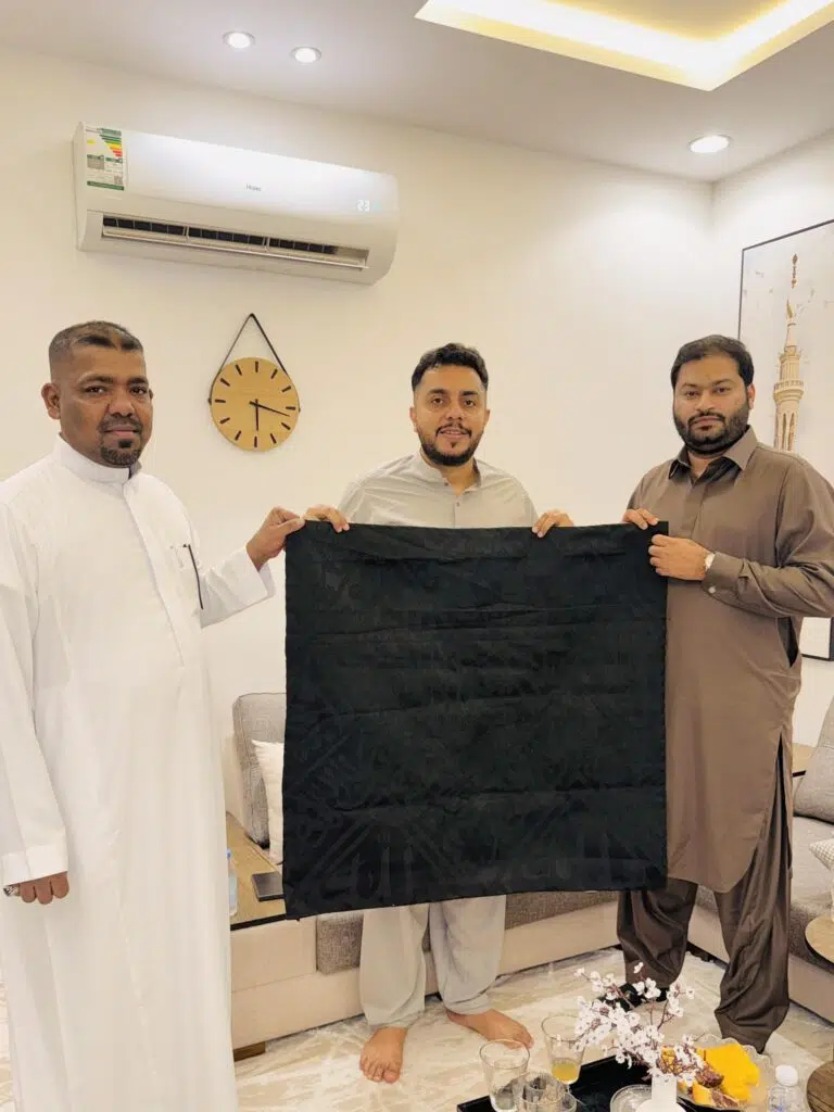 Receiving the Blessed Ghilaf-e-Kaaba – A Spiritual Experience Beyond Words